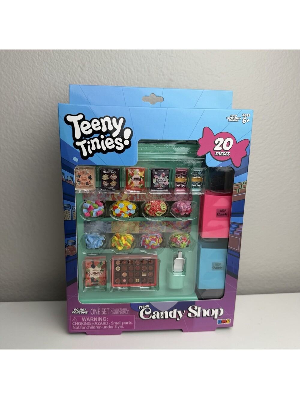 Teeny Tinies Candy Shop Playset 20 Pieces RMS Miniature Candy Store New In Box